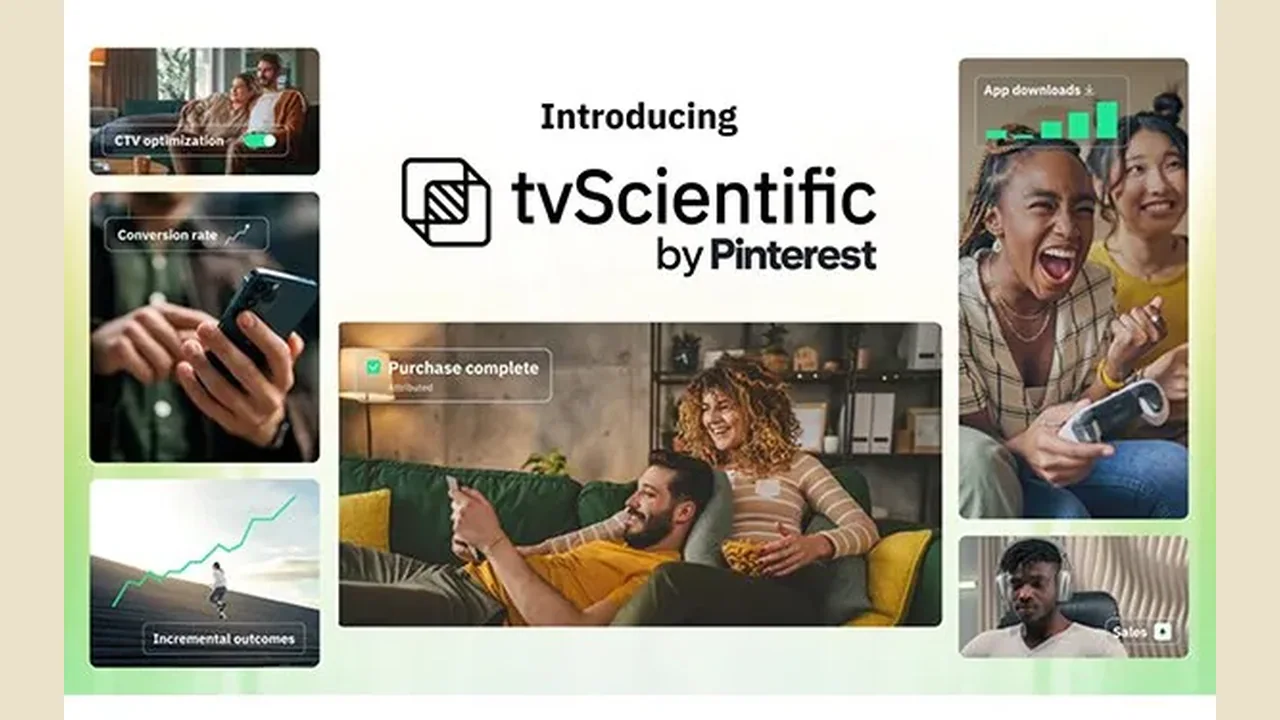 News: Pinterest debuts on CTV via tvScientific, early LG tests show 73% reach lift